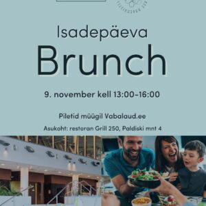 isadepäeva brunch, text, food, family