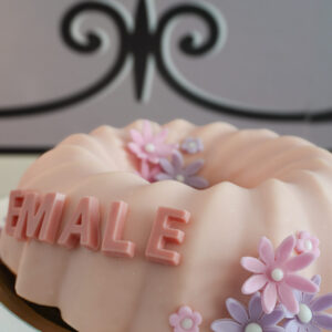 Mother’s Day cake with raspberries